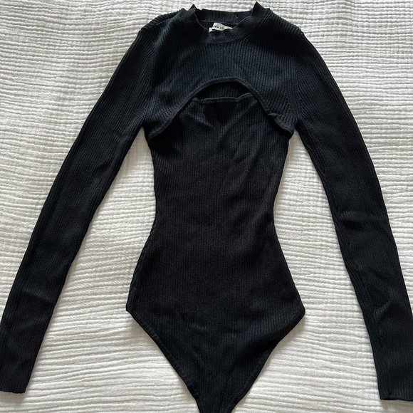 Abercrombie & Fitch Tops - Abercrombie Long Sleeve Black Bodysuit